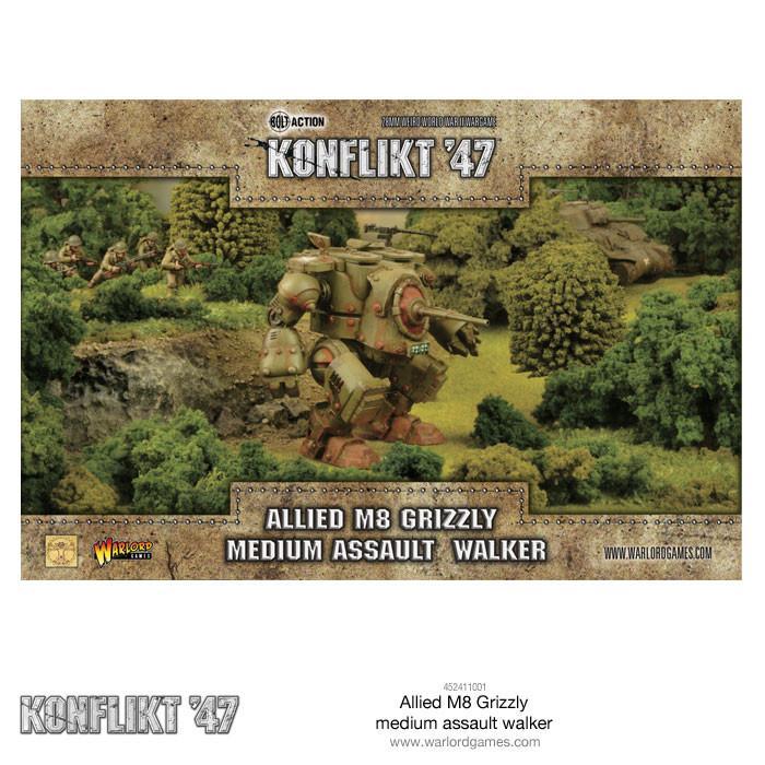 Konflikt '47 Allied M8 Grizzly Medium Assault Walker