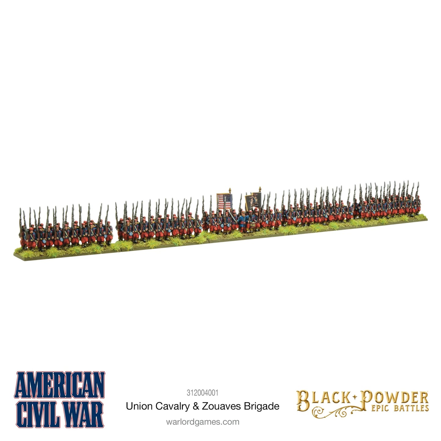 Black Powder American Civil War Union Cavalry & Zouaves Brigade