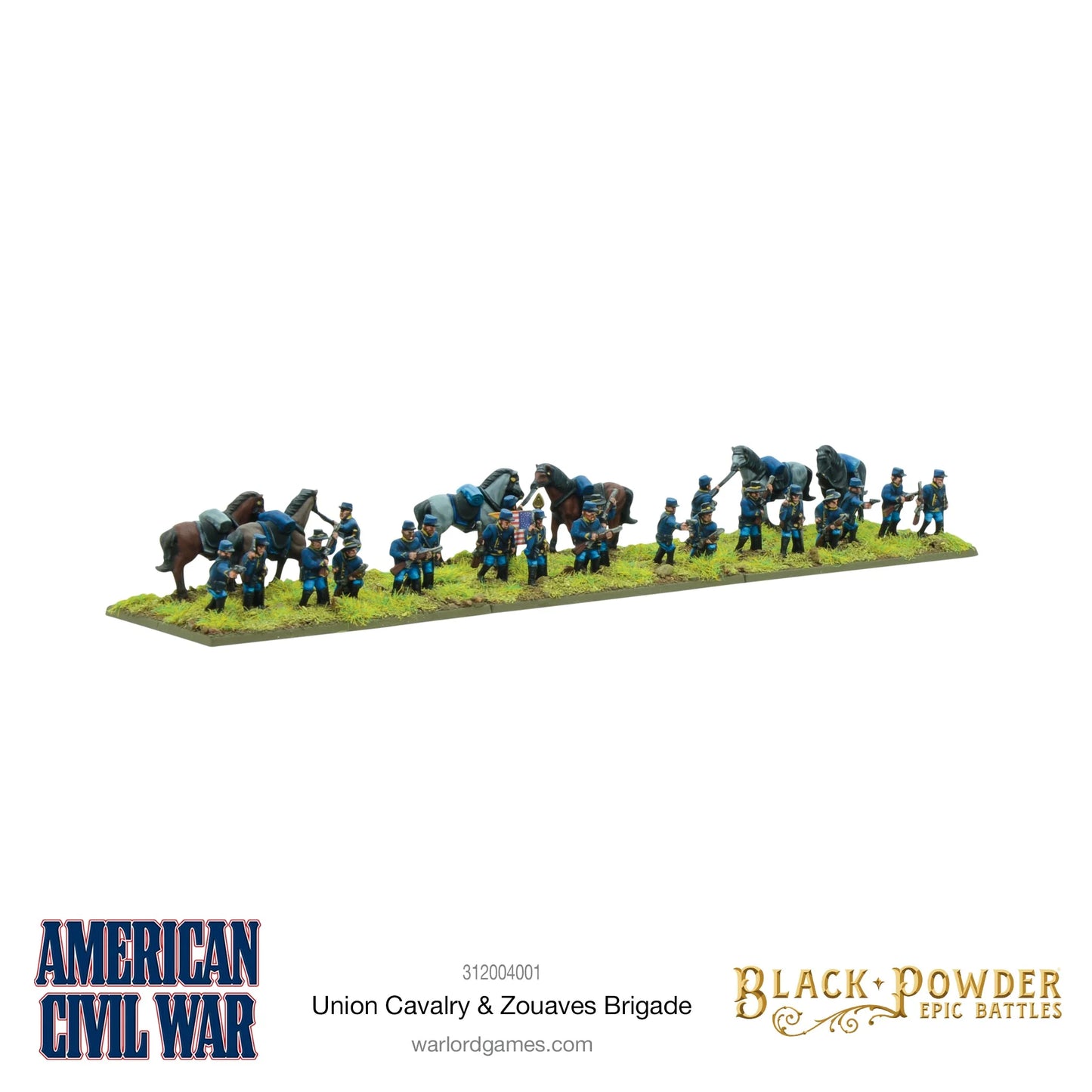 Black Powder American Civil War Union Cavalry & Zouaves Brigade