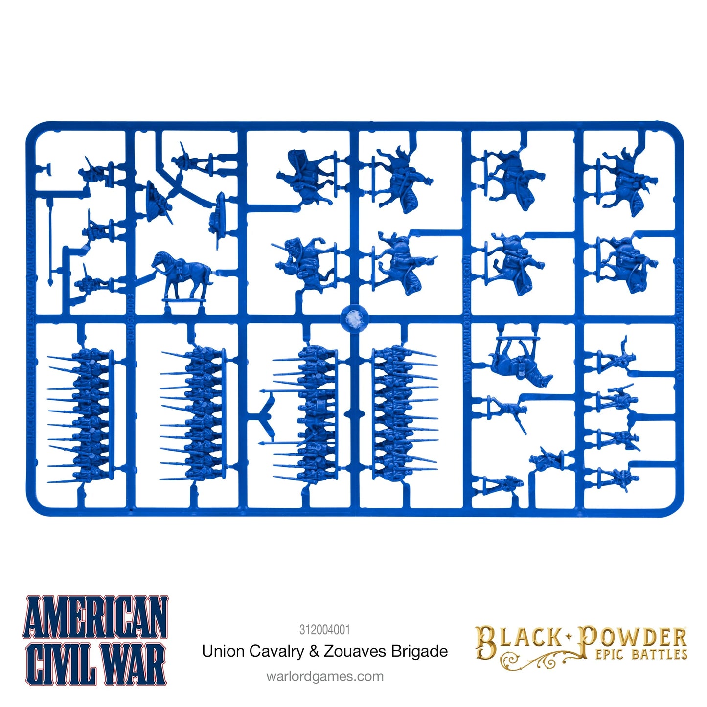 Black Powder American Civil War Union Cavalry & Zouaves Brigade