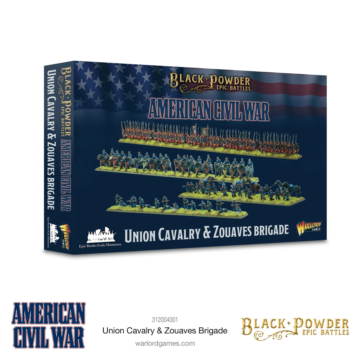 Black Powder American Civil War Union Cavalry & Zouaves Brigade