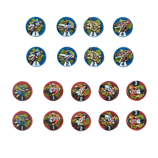 Black Powder Revolution Casualty Markers