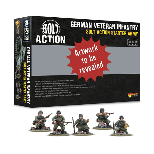 German Veteran Infantry Starter Army - SHIPS JAN 2025