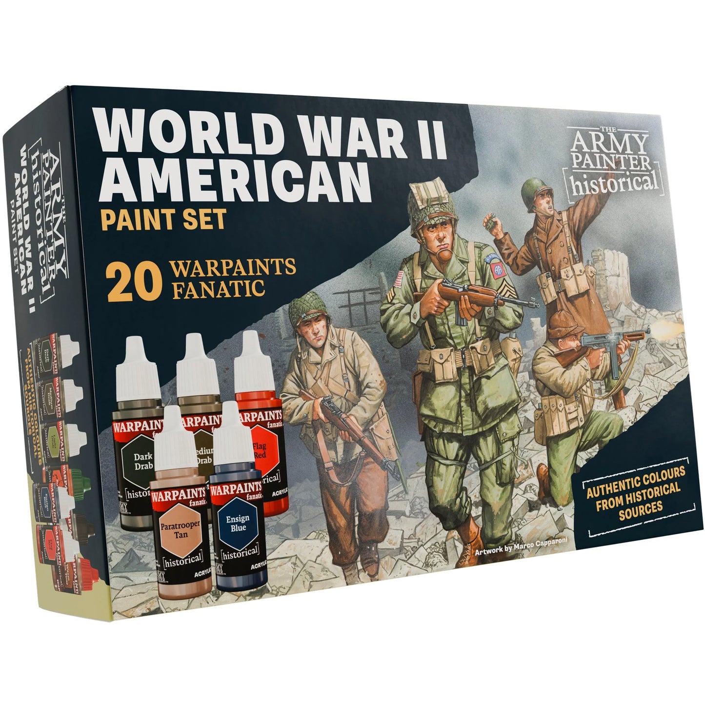 The Army Painter Historical WWII American Paint Set