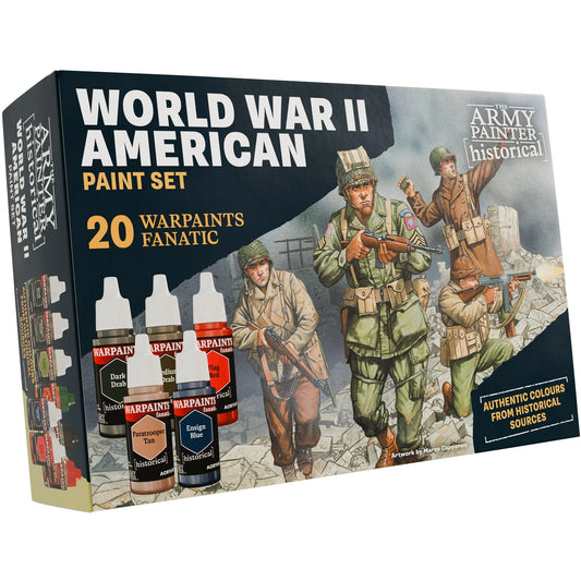 The Army Painter Historical WWII American Paint Set