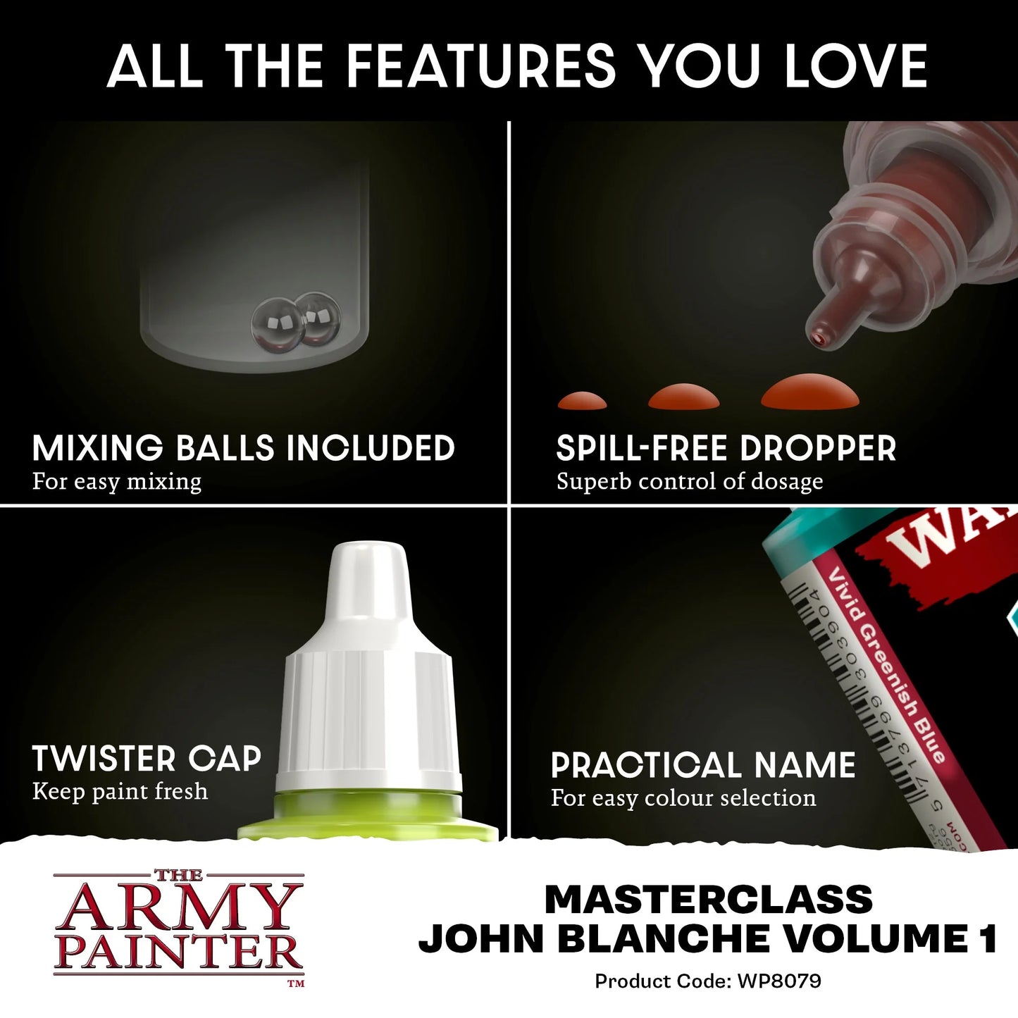 Masterclass John Blanche Volume 1 Paint Set