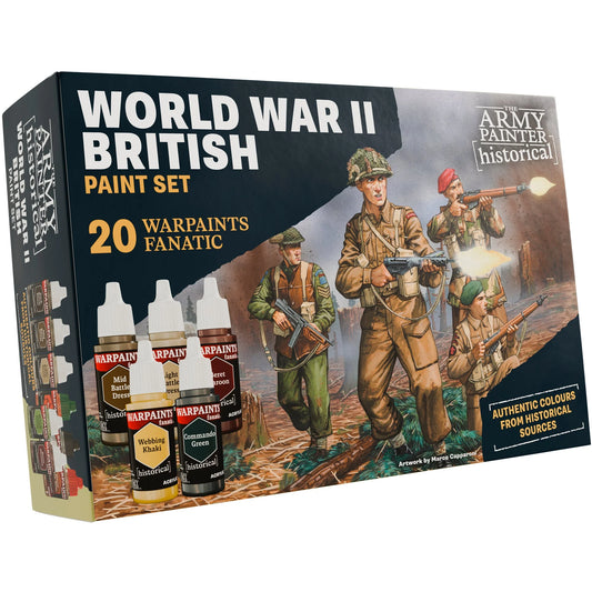 The Army Painter Historical WWII British Paint Set
